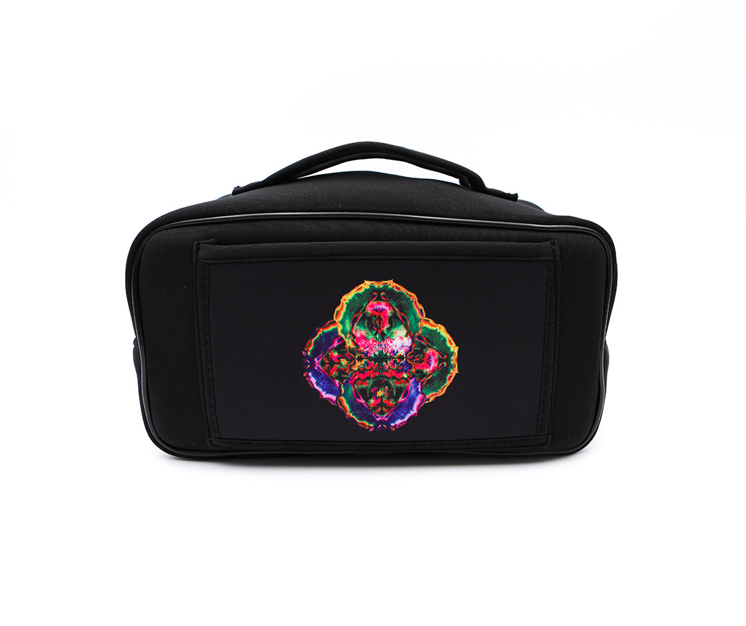 LINE+ARC Neopren Kulturbeutel – Salbeifarben, Einheitsgröße – Weiche, Recycelte Neoprenhülle, Maschinenwaschbar